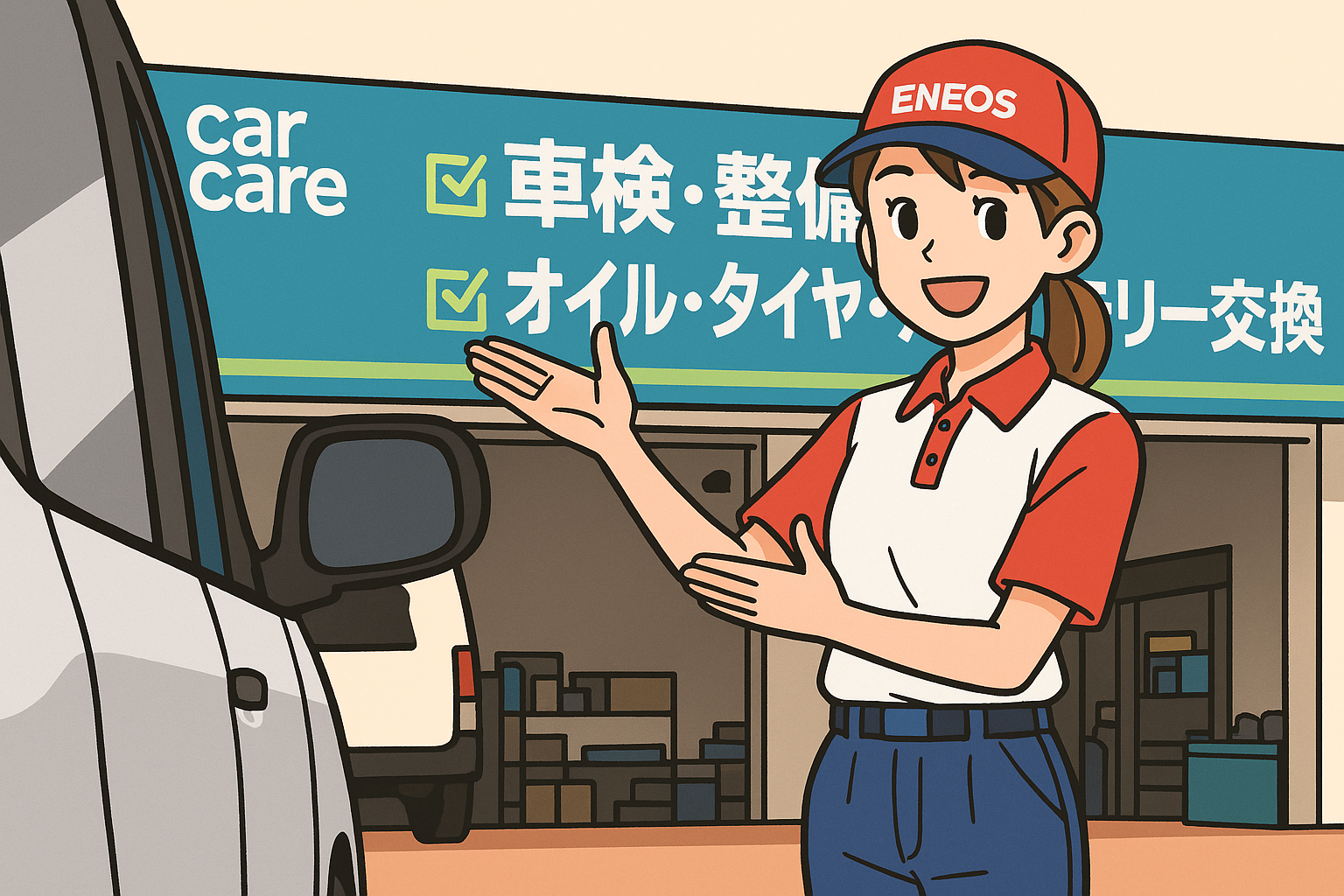 ガソリンスタンドのイメージ画像